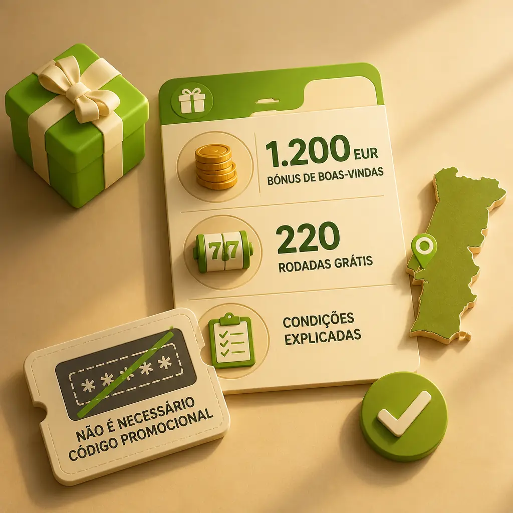 Verde Casino Código Promocional – Portugal visual guide for Verde Casino